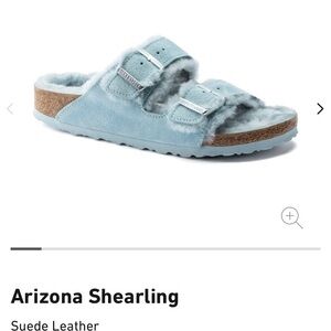 Birkenstock shearling sandals